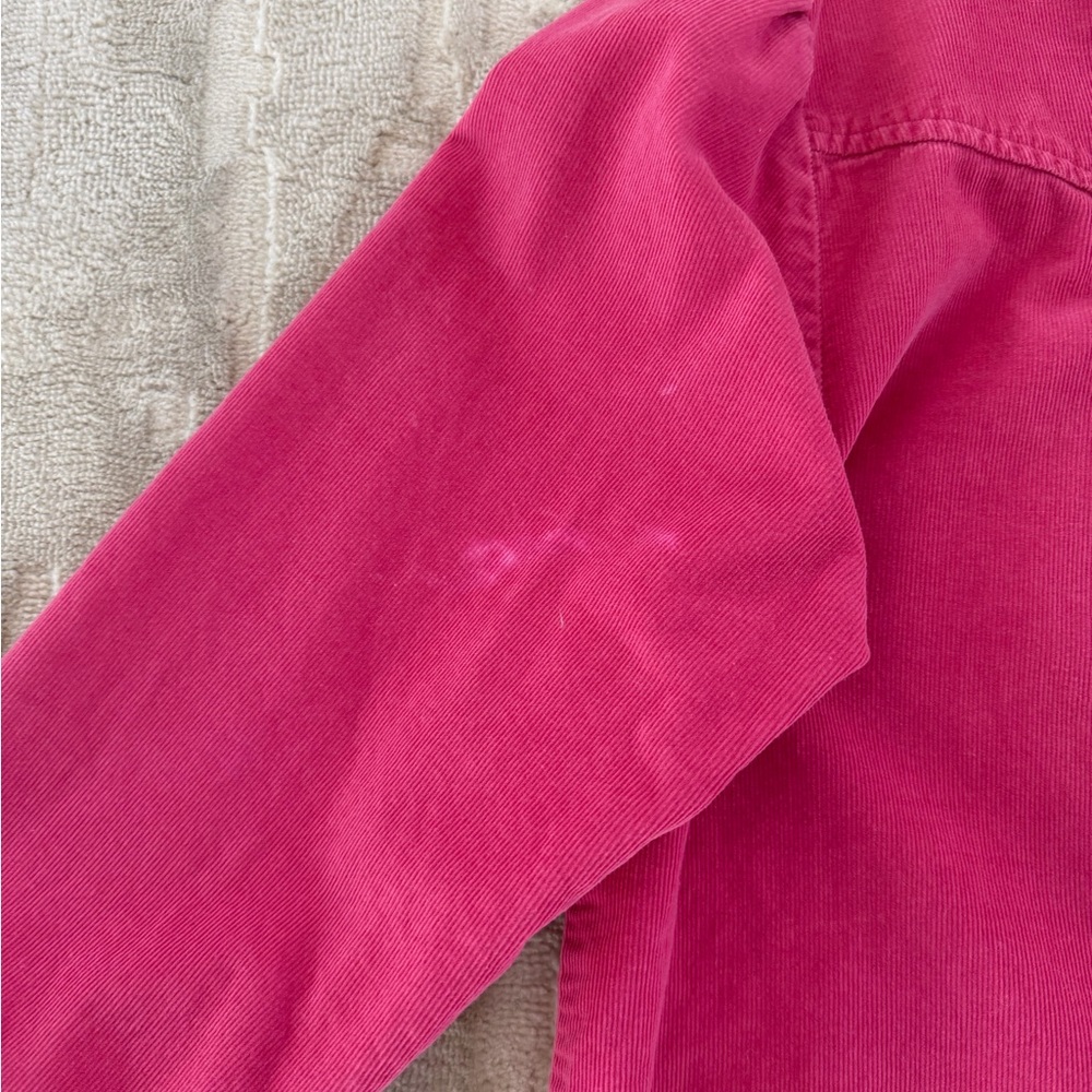 XiRENA hot pink micro corduroy shirt - Picture 4 of 5